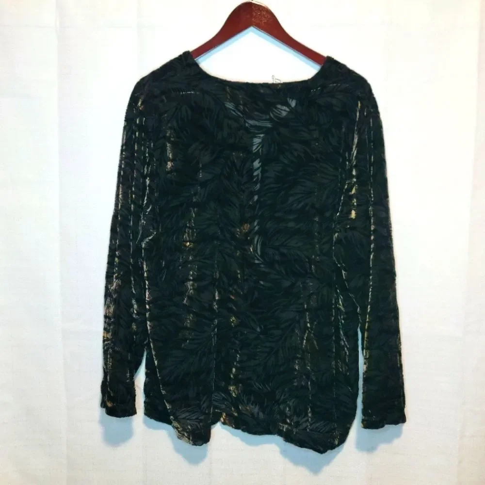 Robert Louis Silk Blend One Button Cardigan Size XL